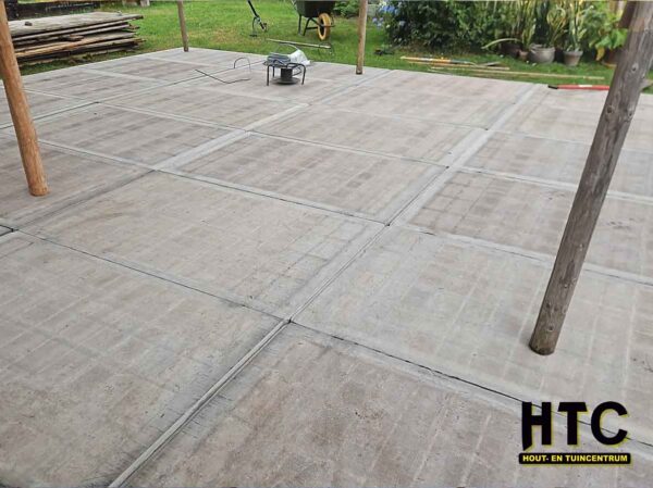 Massief kunststof steenschot 950x1500mm