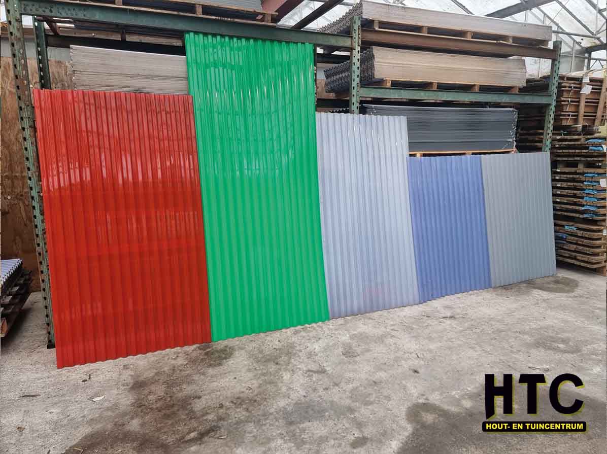 Greca Damwand / Dakplaten kunststof OPRUIMING